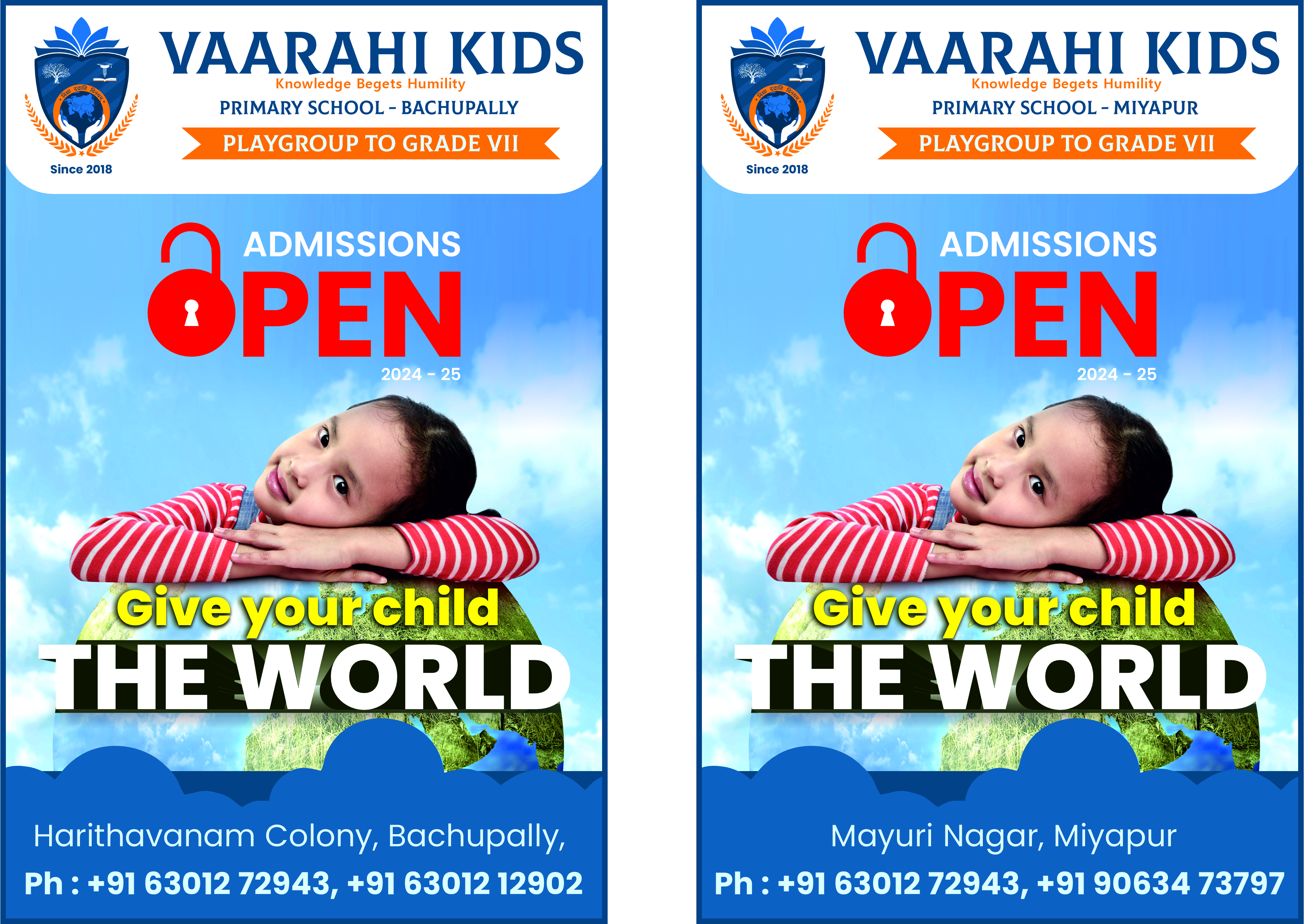 Admissions open
