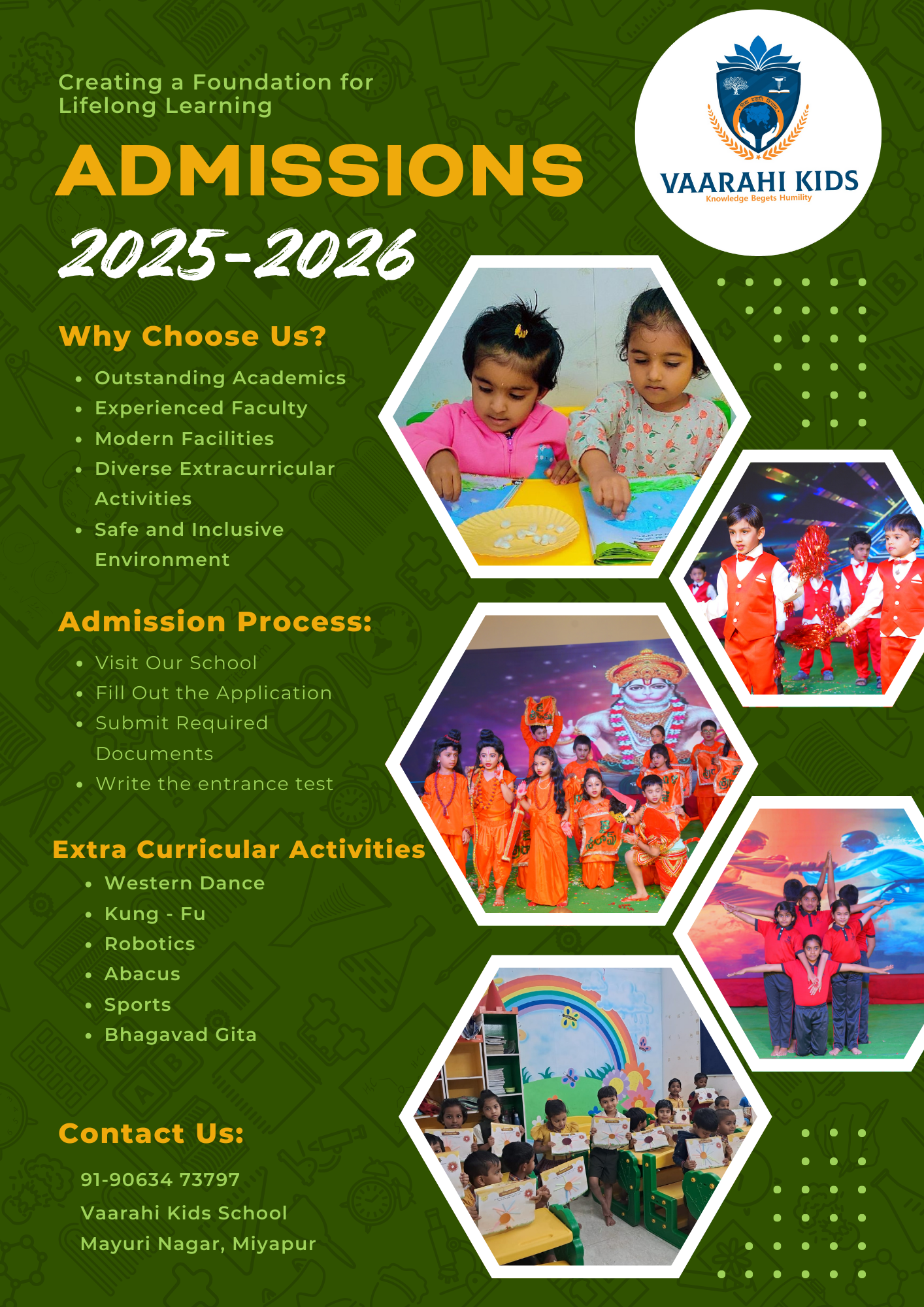 Admissions open